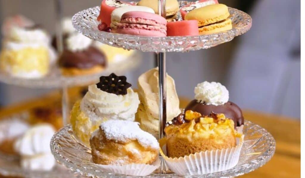 romantische high tea