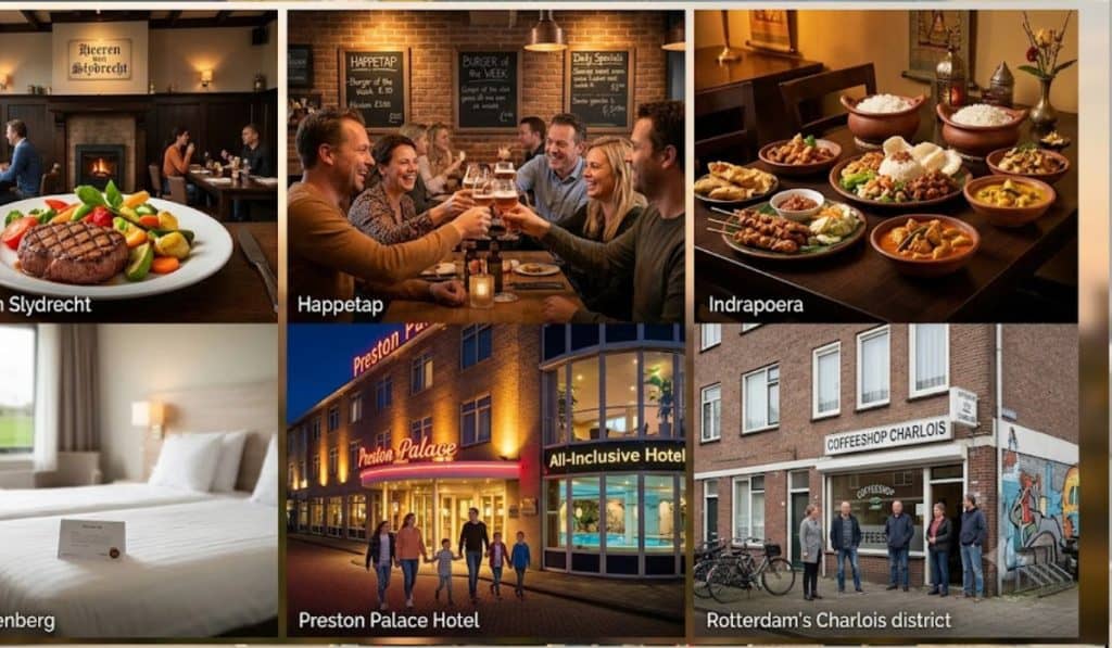 Gezellig uit eten en comfortabel overnachten in Nederland